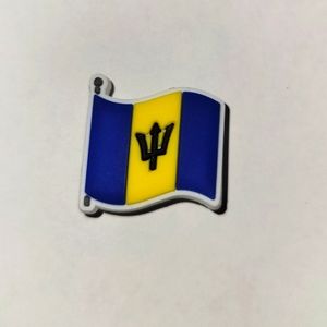 Barbados Flag Jibbitz Shoe Charm